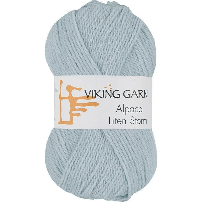 Viking Alpaca Liten Storm 721 Lys Blå - Alpaka/Merino