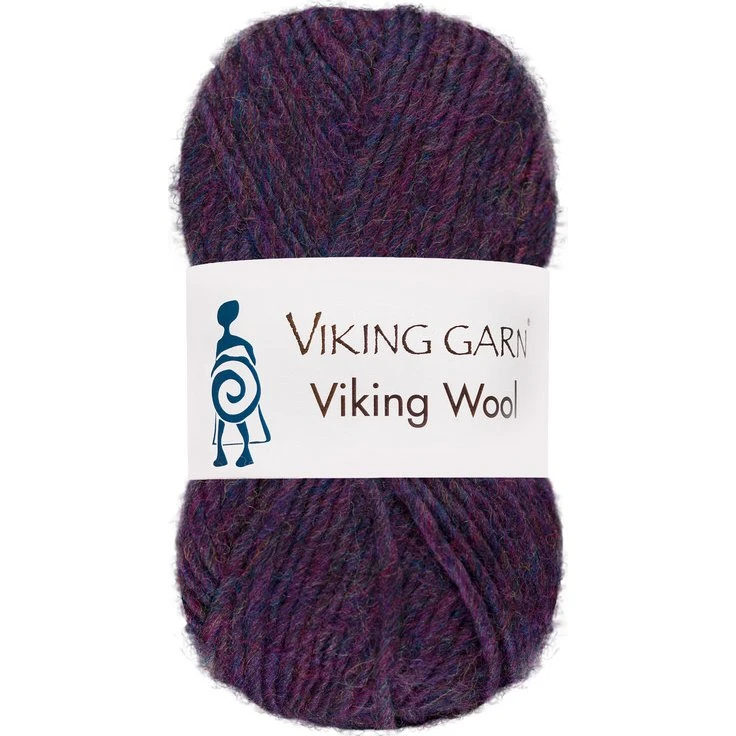 Viking Wool 569 Lilla - Blødt uldgarn i 100% merino
