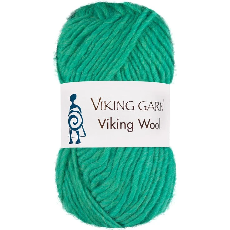 Viking Wool 530 Æblegrøn - 100% Merinould