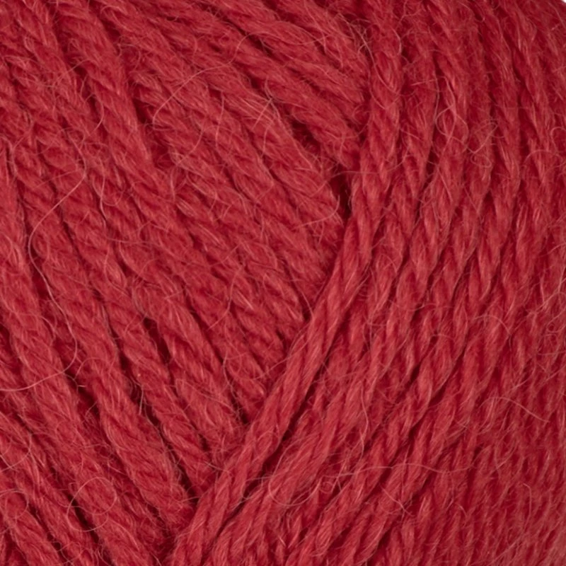 Viking Alpaca Storm 550 Rød - Alpacagarn/Merinould