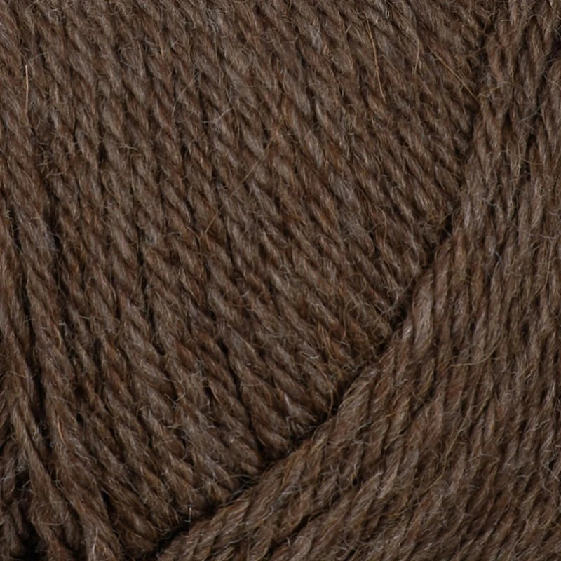 Viking Alpaca Storm 508 Brun - Alpacagarn/Merinogarn