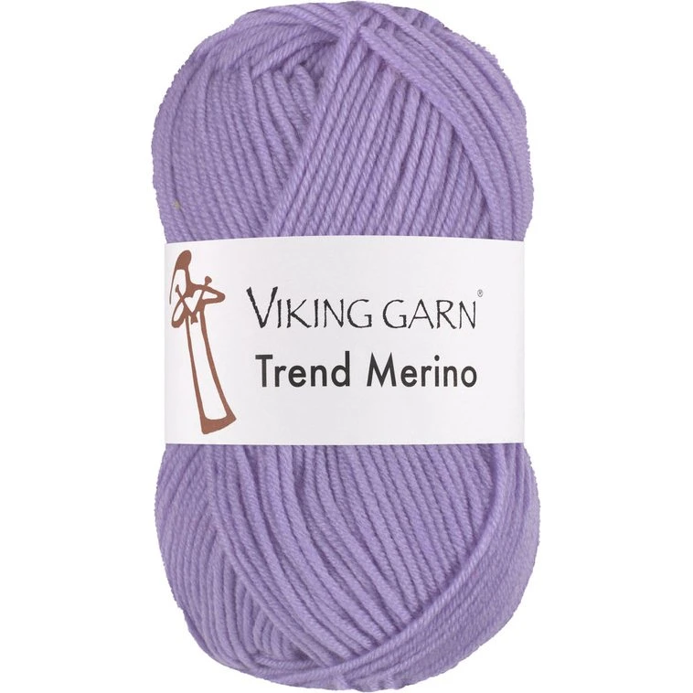 Viking Trend Merino 468 Lys Lilla - 50g Merinould