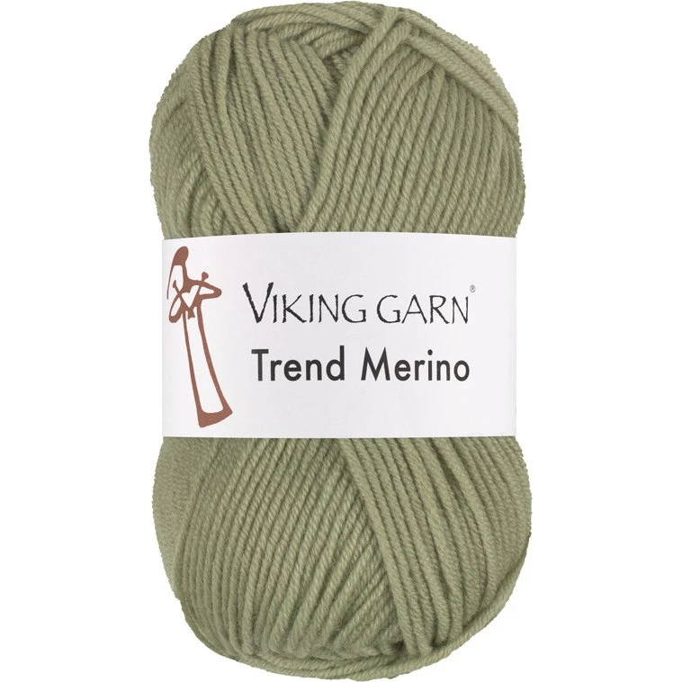 Viking Trend Merino 437 Lys grøn - 100% Extra Fine Merinould