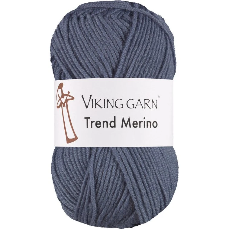 Viking Trend Merino 424 Inkblå - 100% Ekstra Fin Merinould