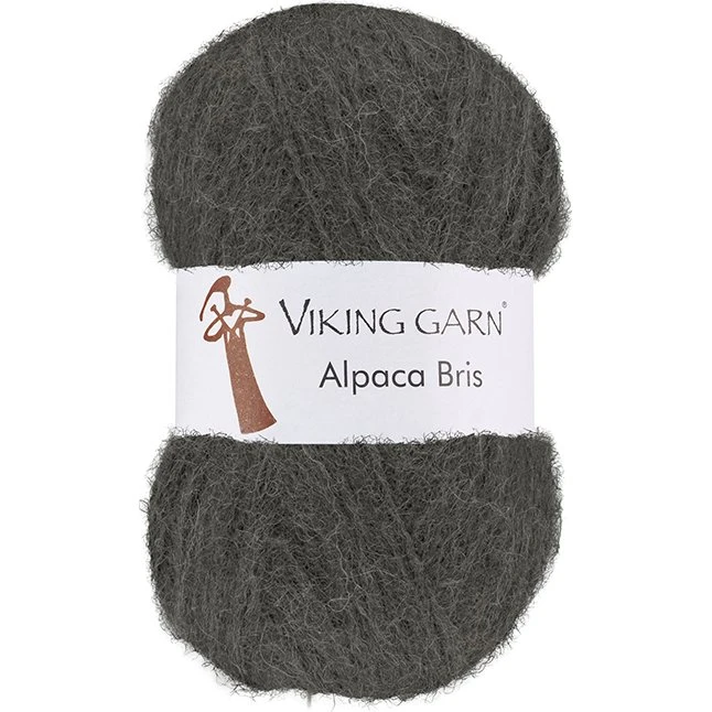 Viking Bris 339 Støvet Grøn - Alpaca & Merino Garn