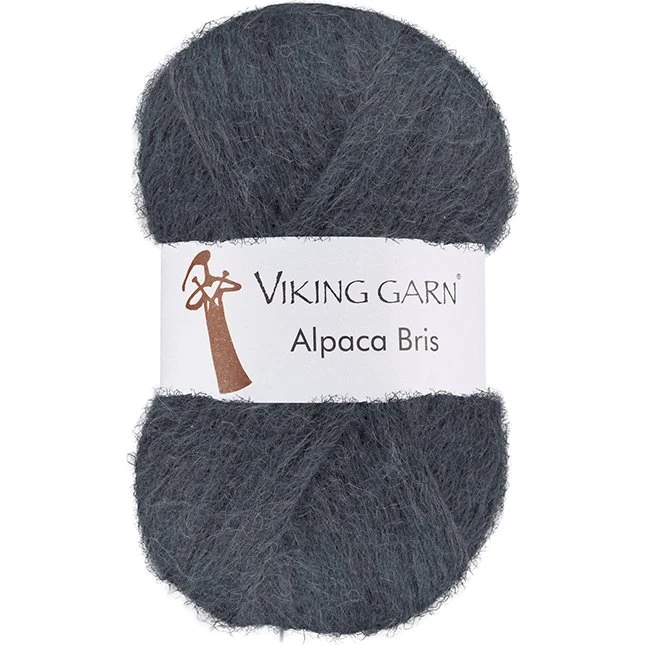Viking Bris 327 Jeansblå - Luksuriøst Alpacagarn