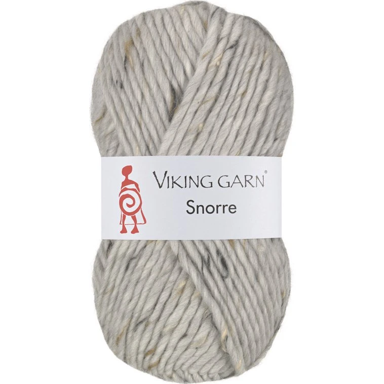 Viking Snorre 201 Hvid Tweed - 100% Merino Uldgarn