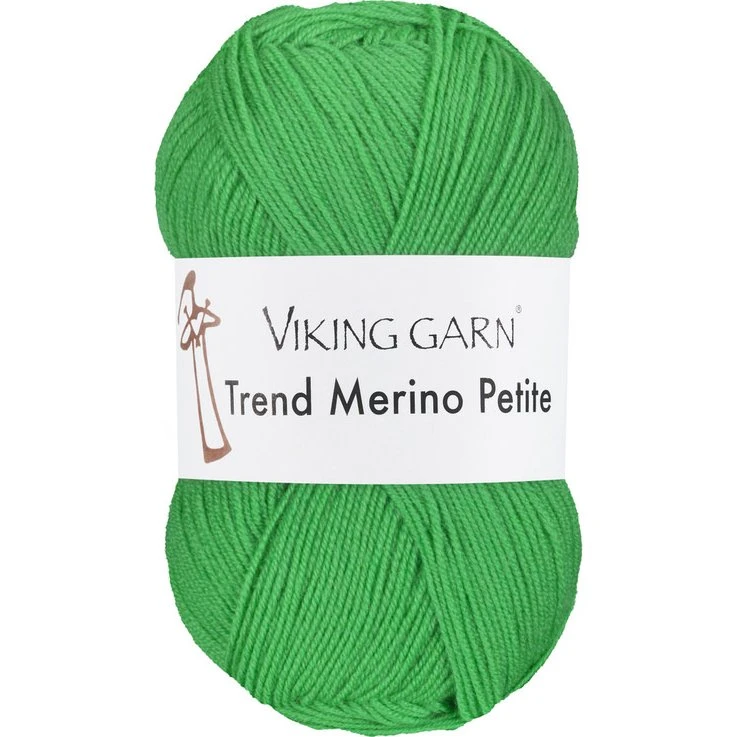 Viking Trend Merino Petite 330 Grøn - 100% Merinould