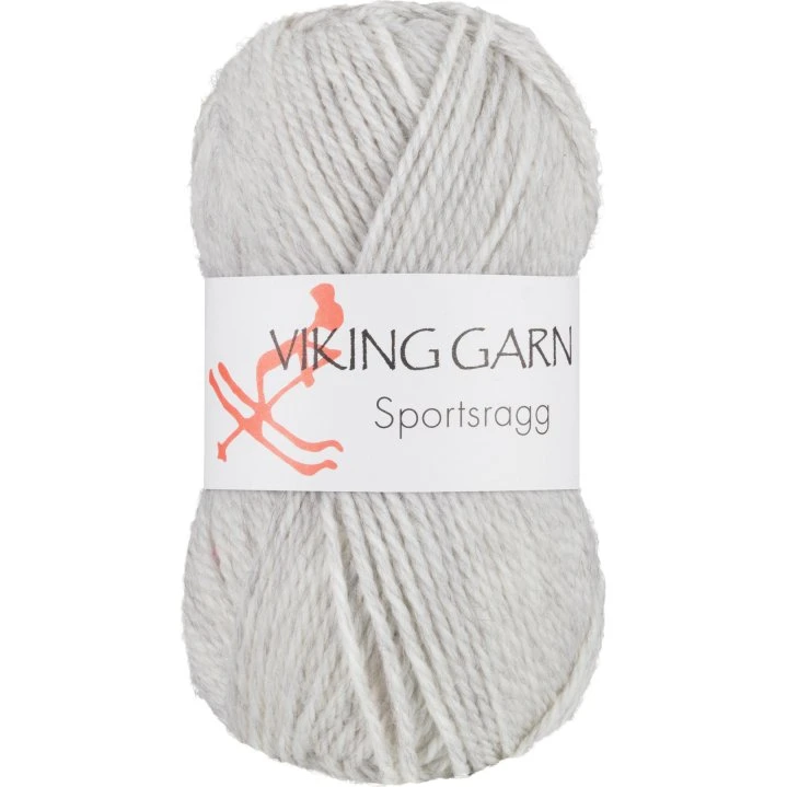 Viking Sportsragg 512 Perlegrå - Uld/Akryl/Nylon