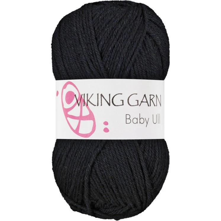 Viking Baby Ull 317 Koksgrå - 100% Merinould
