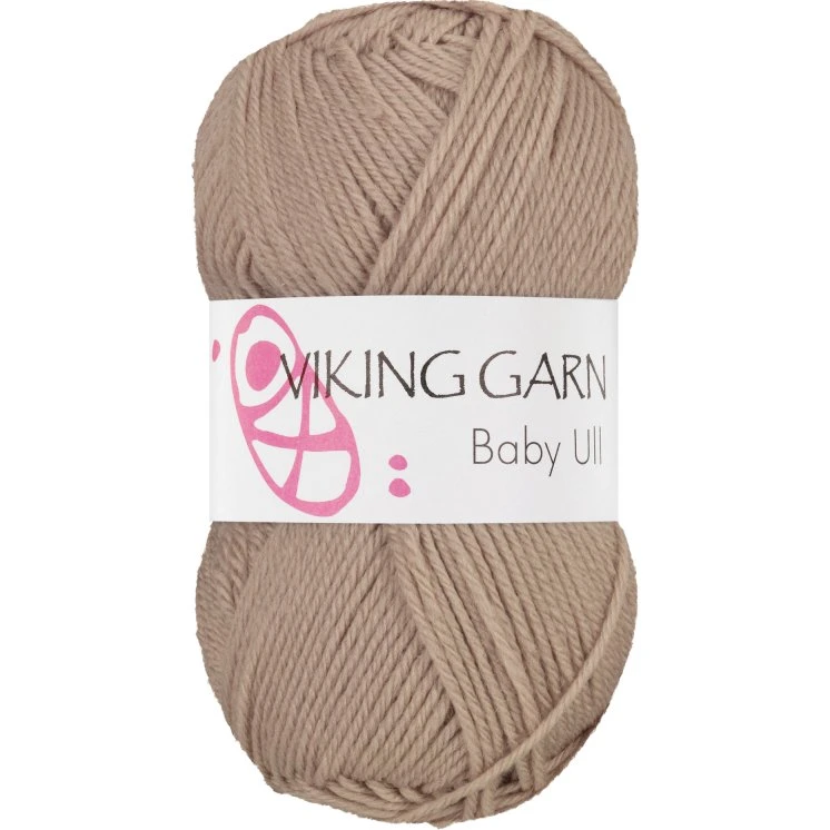 Viking Baby Ull 307 Beige - 100% Merinould