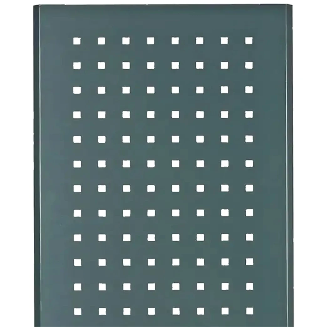Gavl perforeret til V6 lagerreol, 210x60 cm