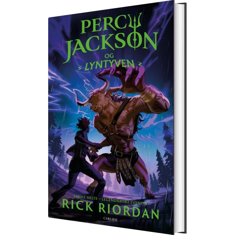 Percy Jackson og lyntyven - Rick Riordan (Hardcover)