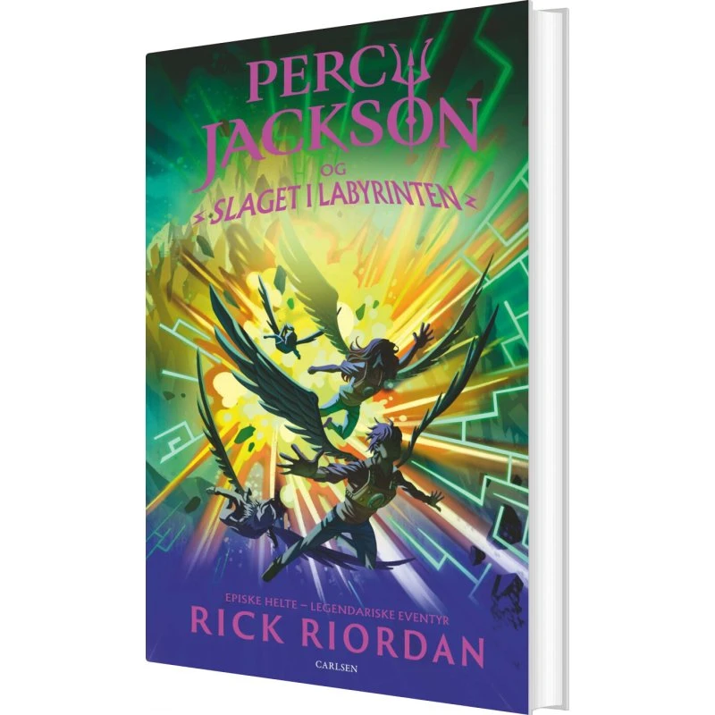 Percy Jackson 4: Slaget i Labyrinten – Rick Riordan (Hardcover)