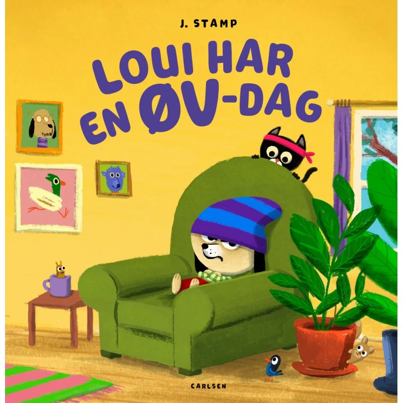 Loui har en øv-dag – børnebog (hardcover, fra 2 år)