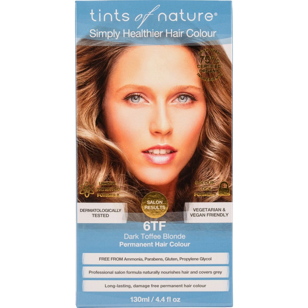 Tints of Nature Dark Toffee Blonde 6TF Hårfarve