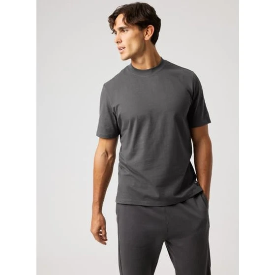 Björn Borg Centre High Neck T-shirt - Grå, M