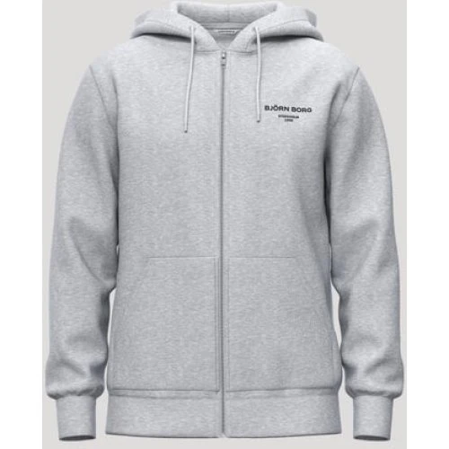 Björn Borg Borg Essential 1 Zip Hoodie - Grå, XL