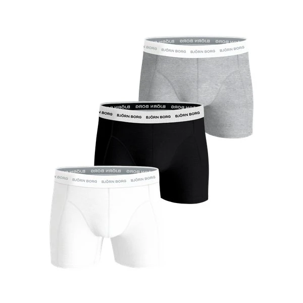 Björn Borg Cotton Stretch Boxers 3-pack, Multi, XL
