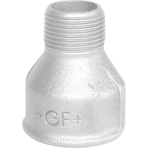 GF Spidsmuffe Galvaniseret 1 1/2x1"