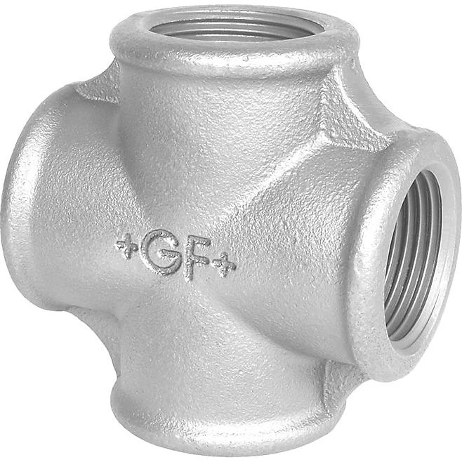 Georg Fischer +GF+ kryds galvaniseret 1 1/2''