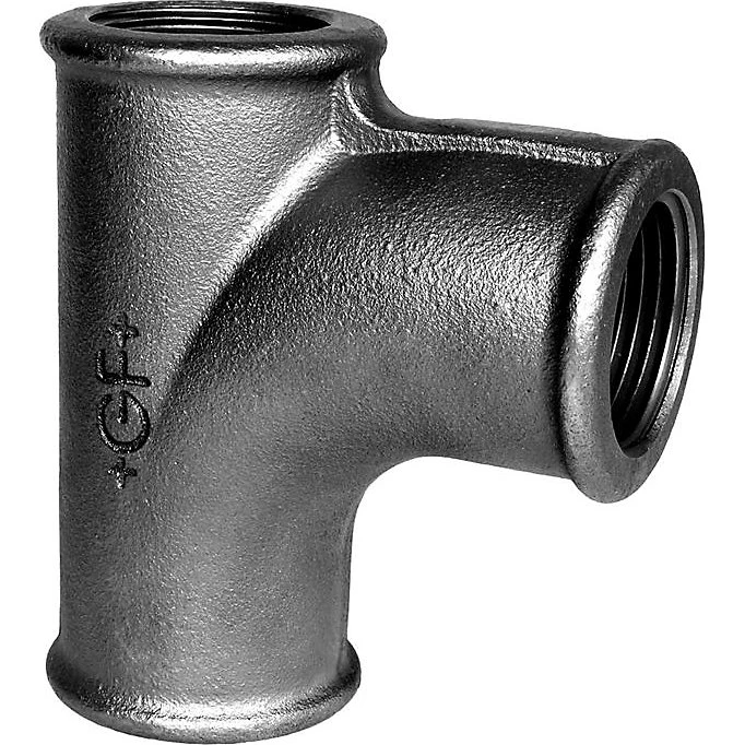Georg Fischer +GF+ Strømtee 90° sort 1 1/4''