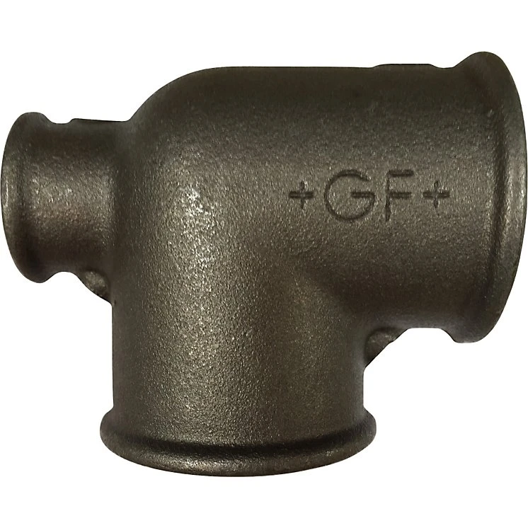 Georg Fischer Tee 90° Sort Reduceret 2-2-1/2''