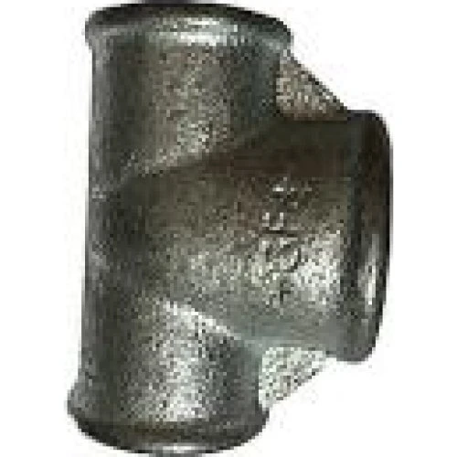 Georg Fischer 90° reduceret tee, galvaniseret 1 1/4 x 2 x 1 1/4''