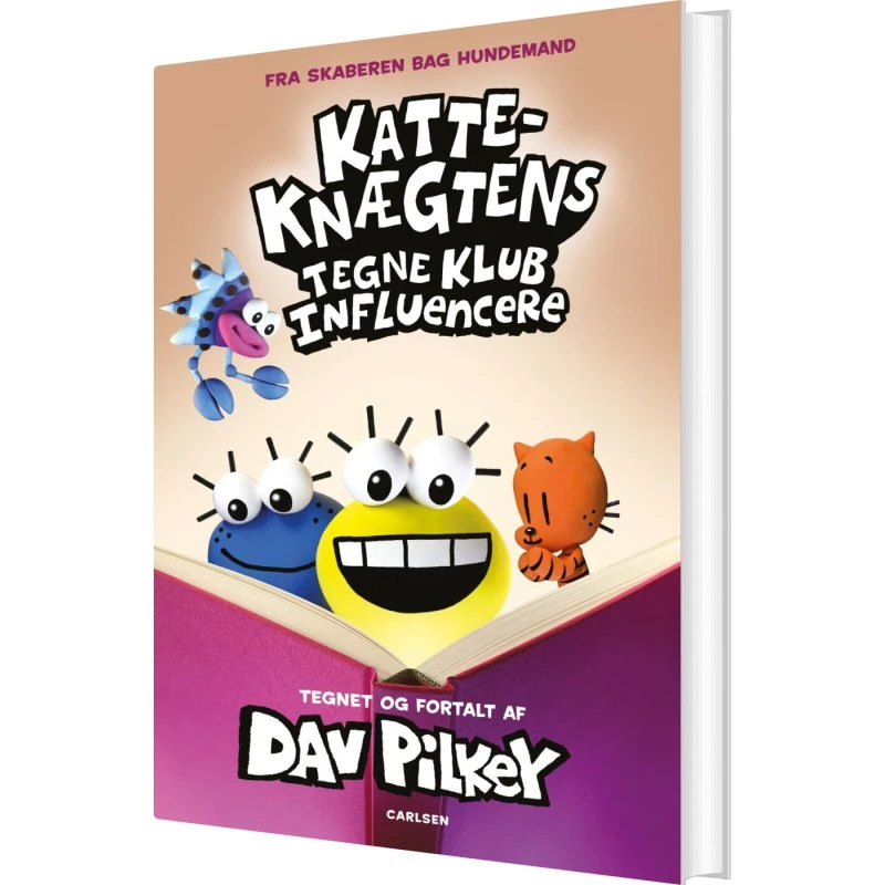 Katte-Knægtens Tegneklub 5: Influencere - Dav Pilkey