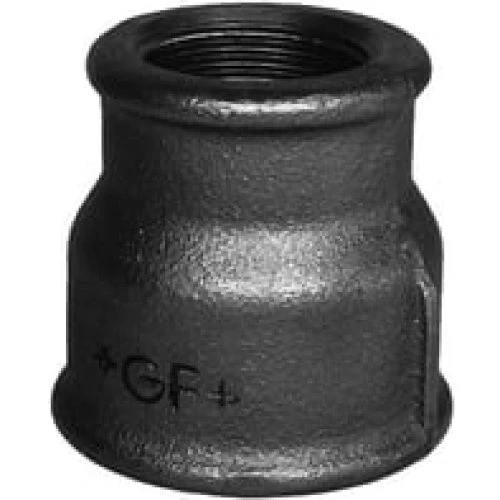 +GF+ Formmuffe sort reduktion 1 x 3/4