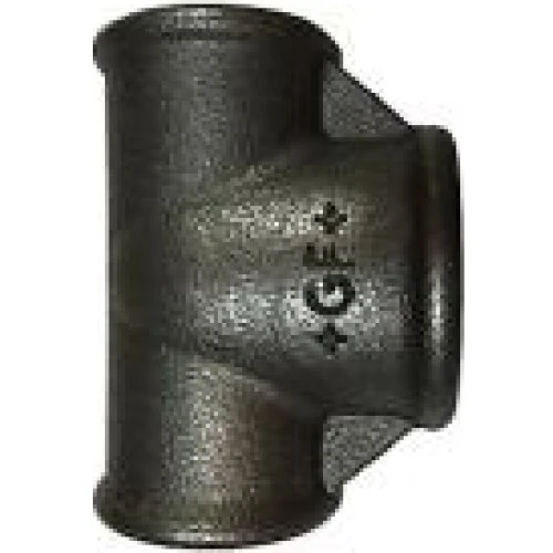 Georg Fischer Tee 90° sort reduceret 1.1/4-1.1/2-1.1/4''