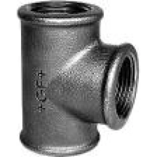 Georg Fischer Tee 90° sort 1/4''