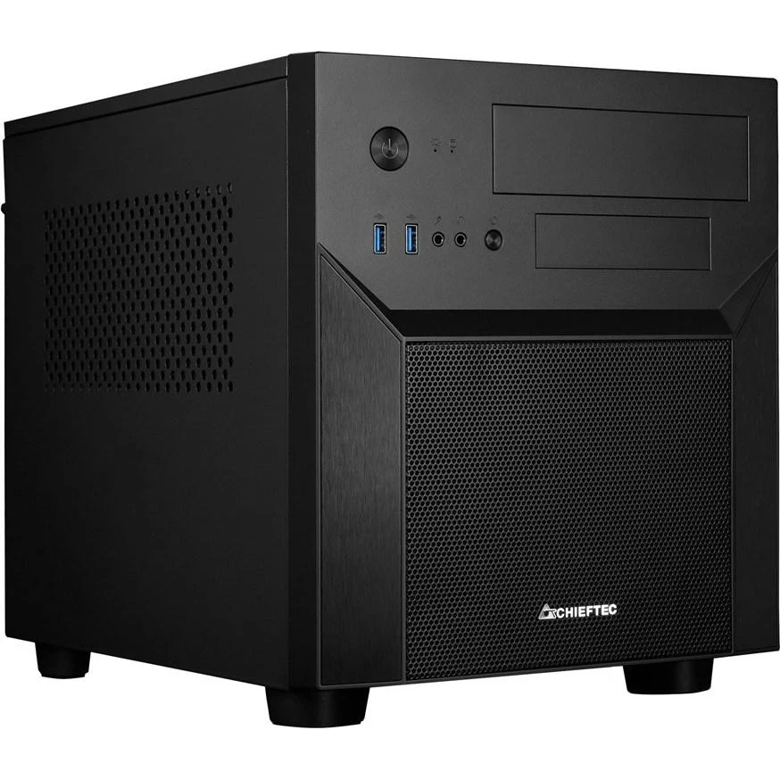 Chieftec CI-02B-OP Cube PC-kabinet - Sort