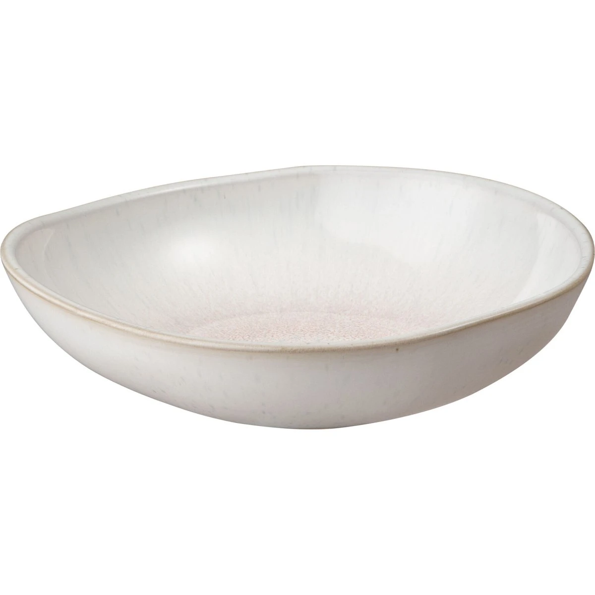 Denby Kiln Coral skål, medium, koral-beige, 19x18 cm