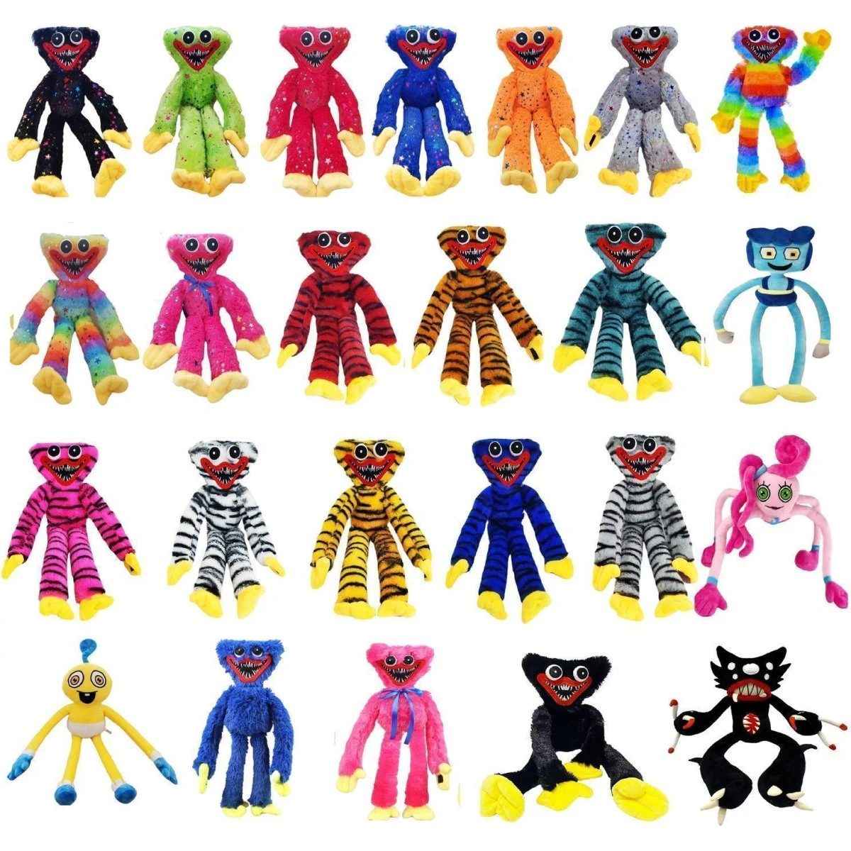 Huggy Wuggy Bamse - Poppy Playtime Plysfigur (35-50 cm)