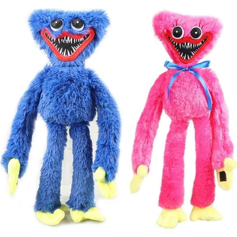 Huggy Wuggy Kosedyr Plyslegetøj - Rosa, 40 cm