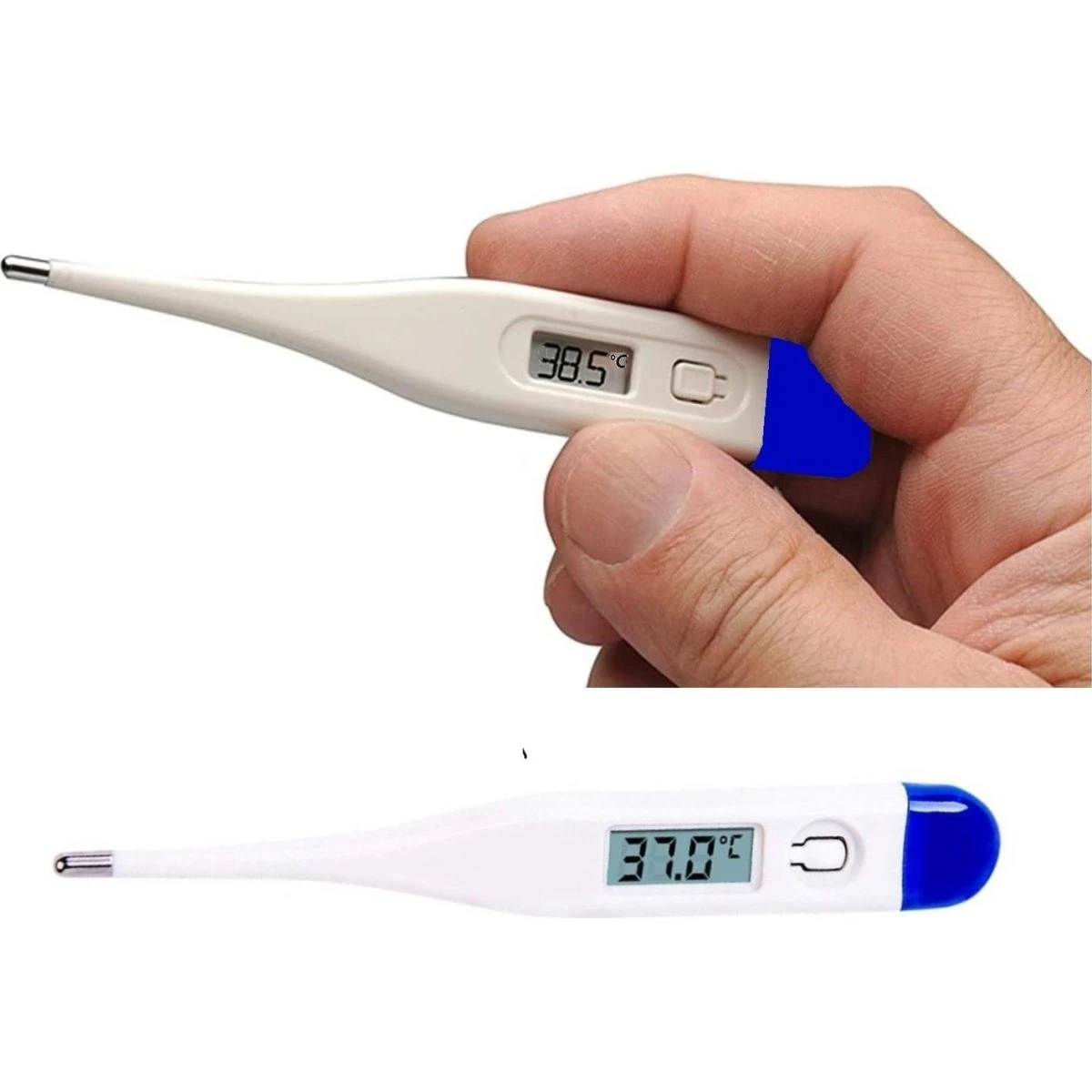 Digitalt Febertermometer til børn og voksne med LCD-skærm