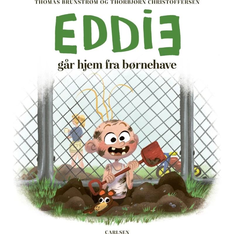 Eddie går hjem fra børnehave – børnebog (hardcover)