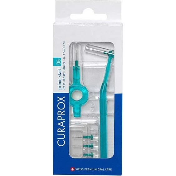 Curaprox Prime Start CPS 06 Mellemrumsbørster, 2,0 mm (5+2 stk)