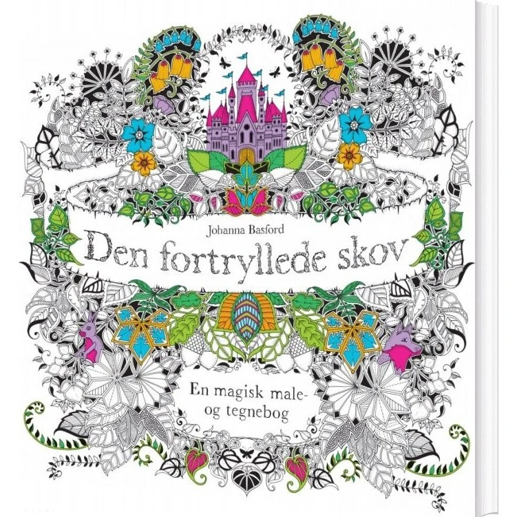 Den fortryllede skov – Johanna Basford (malebog)