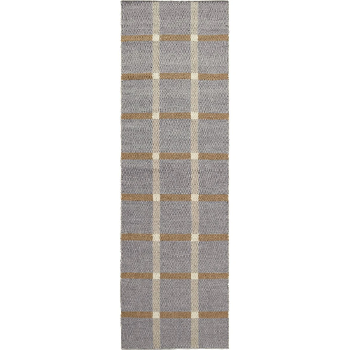 Decotique Mosaic uldmåtte 75 x 250 cm, grå