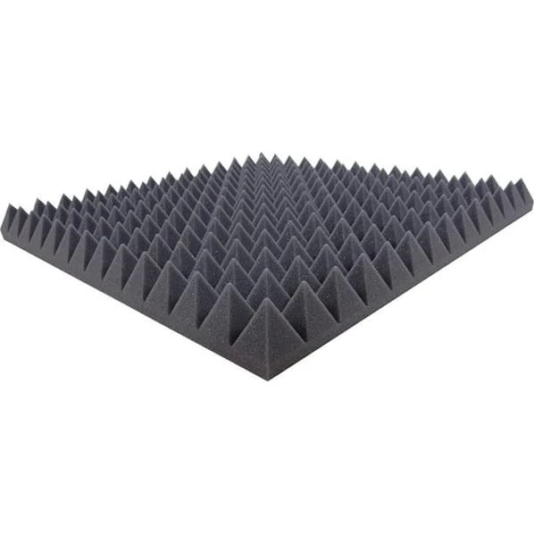 10 stk. Akustiske Paneler - Pyramideformet Skum - 49x49x5 cm