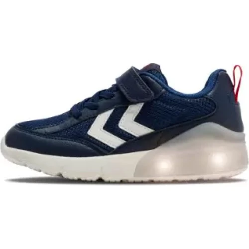 Hummel DAYLIGHT JR 229842-1009 - Mørkeblå/Hvide børnesneakers
