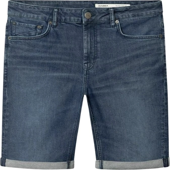 GABBA GABmarkus Derby Denimshorts i Blue Denim
