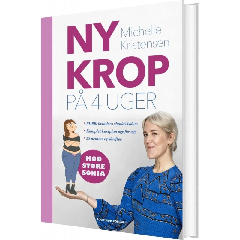 Ny krop på 4 uger – Michelle Kristensen (hardcover)