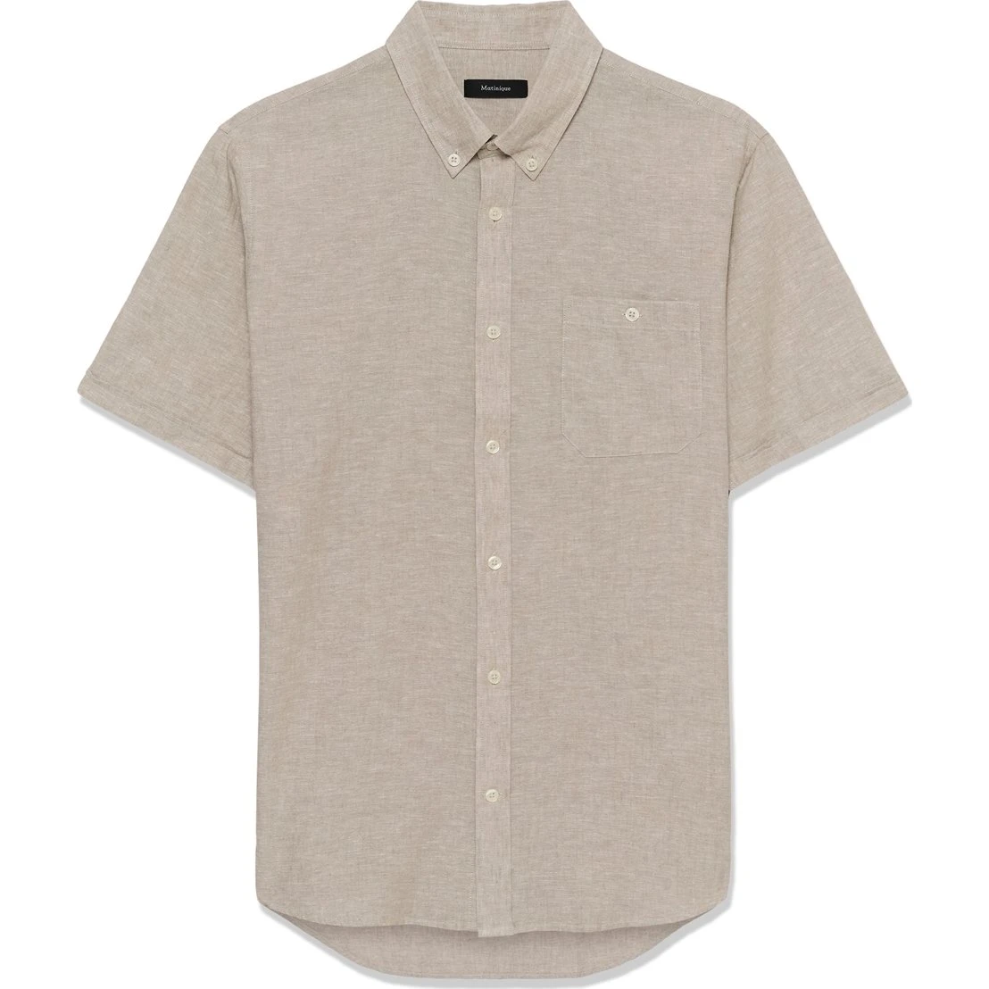 Matinique Matrostol Skjorte i Linned - Taupe
