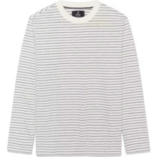 Matinique MAkai ls Heritage stribet sweatshirt
