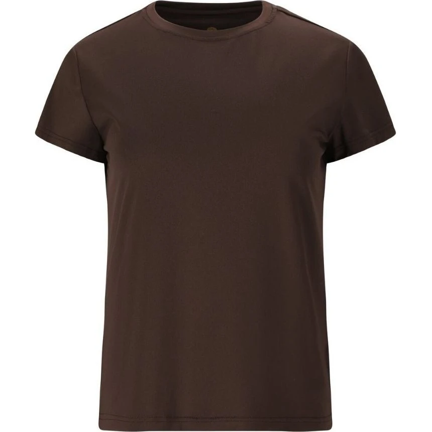 Athlecia Almi V2 W S/S Tee Chocolate Torte - Str. 44