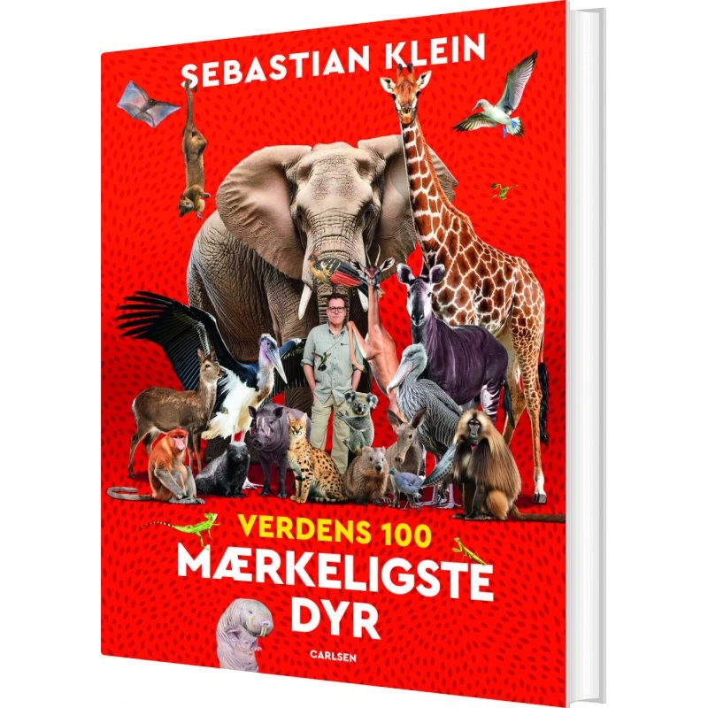 Verdens 100 mærkeligste dyr – børnebog (hardcover)