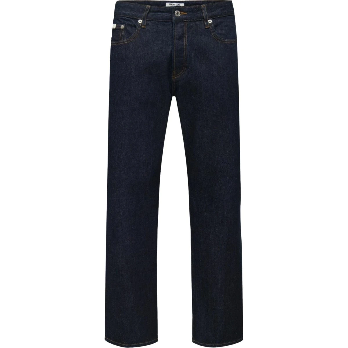 Only & Sons ONSedge Straight Jeans - Mørkeblå